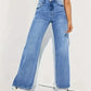 Blaue Weitgeschnittene Jeans - Elena