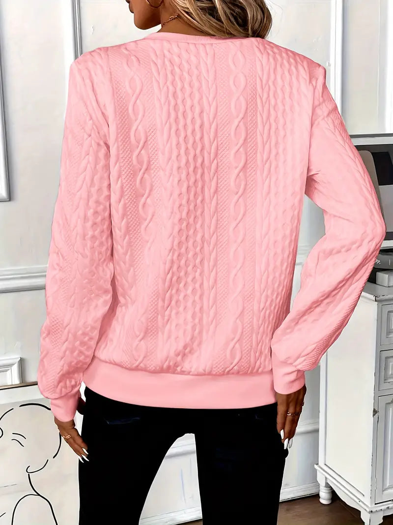 Pullover mit Reißverschluss-Detail – Schicker Komfort mit moderner Eleganz