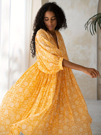 Yolanda - Damen Maxikleid