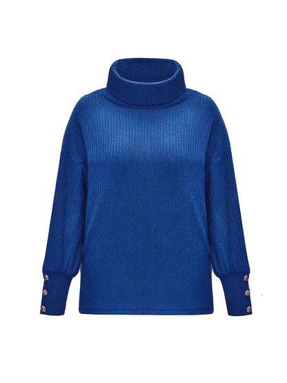 Iya | Damen Rollkragen Pullover | Warme