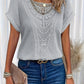 Beige lace blouse - Clara