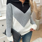 Pullover mit Reißverschlusskragen – Moderner Look mit täglichem Komfort