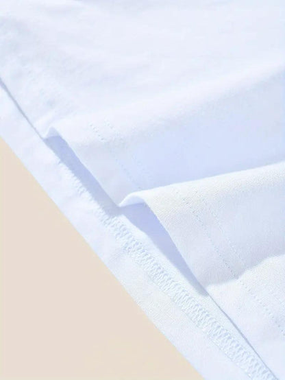 Savannah – kurzarm-top mit rundhalsausschnitt