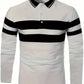 Christopher – lässiges colorblock-langarmshirt