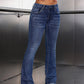 Schicke Bootcut-Jeans Blau - Sophia