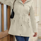 Modische Jacke mit Taillenzug und Knopfleiste – Perfekt für den Alltag