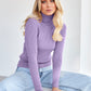 Klassischer Rollkragenpullover für Damen | Lässig