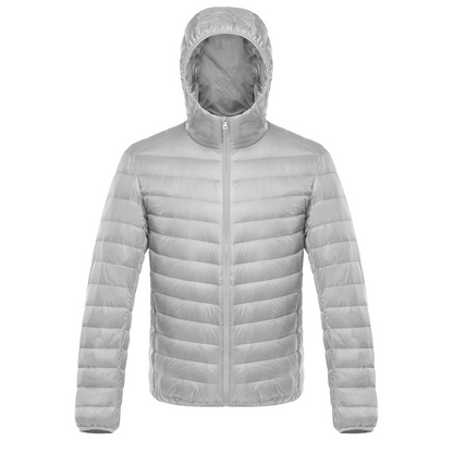 Grüner Design Daunen Frühlings Übergangsjacke