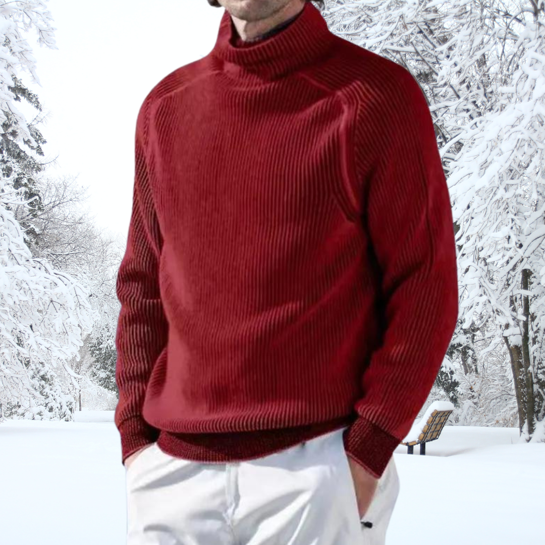 Omar - Elite Elegance-Rollkragenpullover