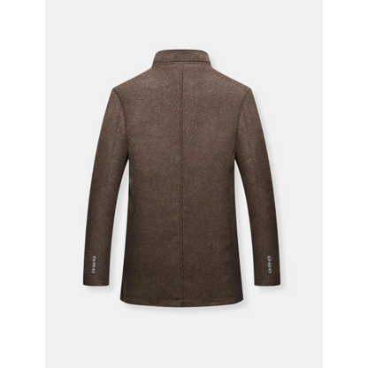 Herren Trenchcoat Mit Langen Ärmeln | Reißverschluss