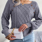 Acrylic Knit Comfort Pullover