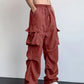 James – locker sitzende cargohose mit mehreren taschen