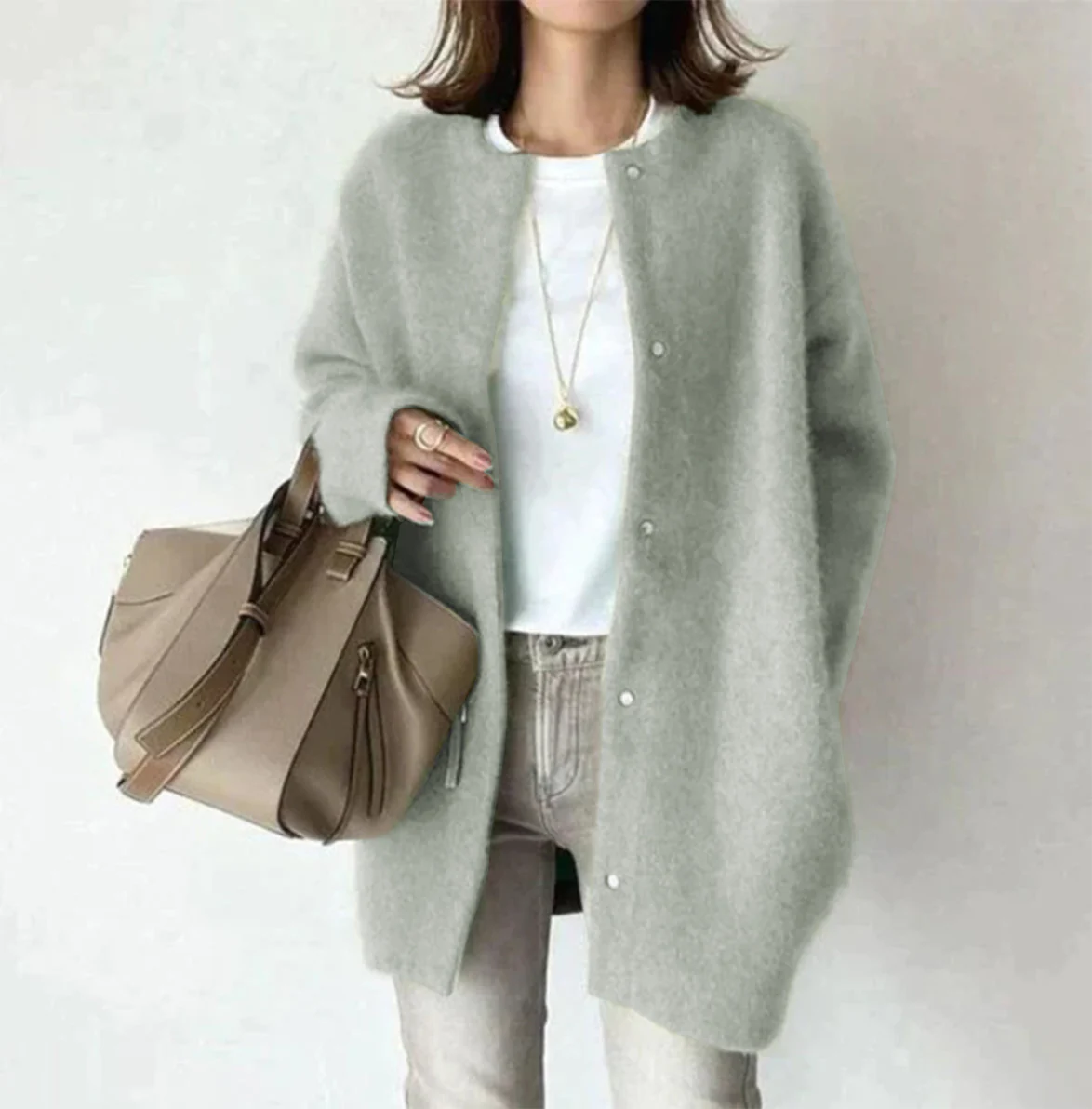 Minimalistischer Cardigan – Müheloser Chic für jeden Tag