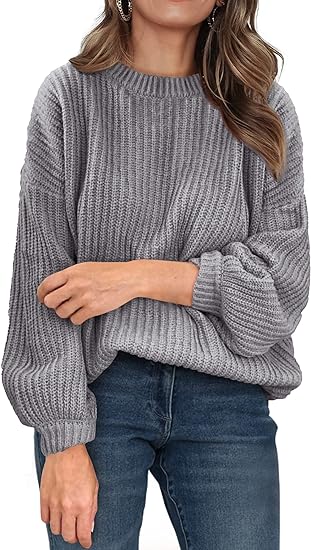 Gerippter Pullover mit V-Ausschnitt - Lilo