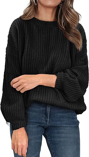 Gerippter Pullover mit V-Ausschnitt - Lilo