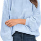 Gerippter Pullover mit V-Ausschnitt - Lilo