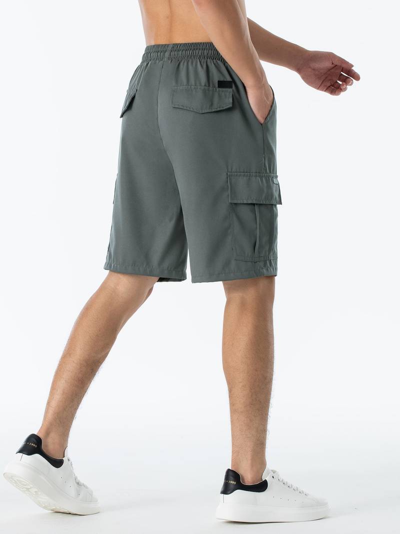 Matthew – cargo-shorts mit kordelzug im klassischen design