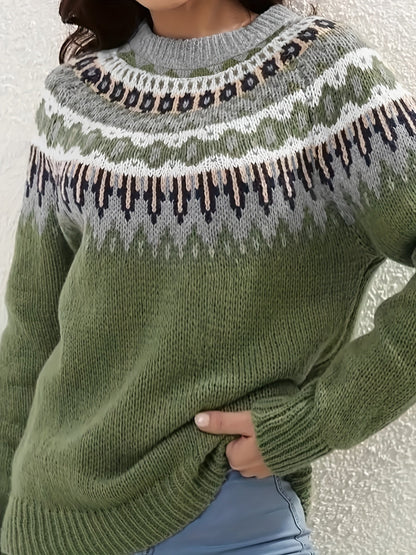 Fair-Isle-Pullover – Zeitlose Wärme mit winterlicher Eleganz
