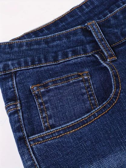 Oliver – lässige, zerrissene röhrenjeans