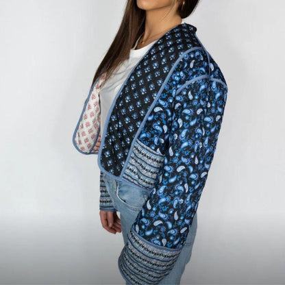 Costanza - Wendewindjacke mit Boho-Print