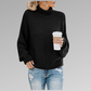 Gemütlicher Damen Strickpullover | Rollkragen