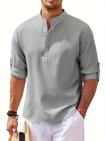 Lucas – langarm-pullover mit v-ausschnitt für herren