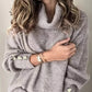 Iya | Damen Rollkragen Pullover | Warme