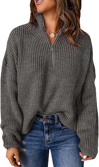 Polopullover mit V-Ausschnitt - Lina