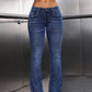 Schicke Bootcut-Jeans Blau - Sophia