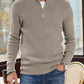 Cormac – stilvolles Sweatshirt mit Viertelreißverschluss