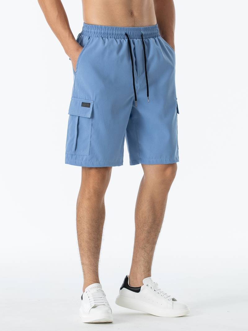 Matthew – cargo-shorts mit kordelzug im klassischen design