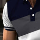 Liam – golfshirt mit kontrastfarbdruck