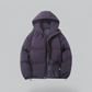 Unisex Winter Klassische Daunen Reißverschluss Jacke | Kapuzen