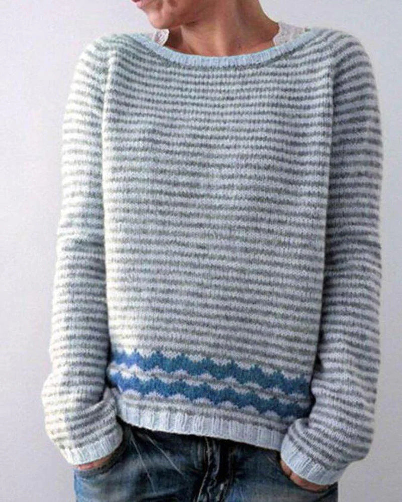 Damen Retro-Pullover in verschiedenen Farben