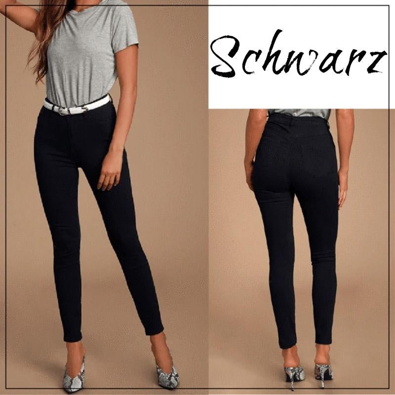 Toning Jeans-Leggings in Übergröße