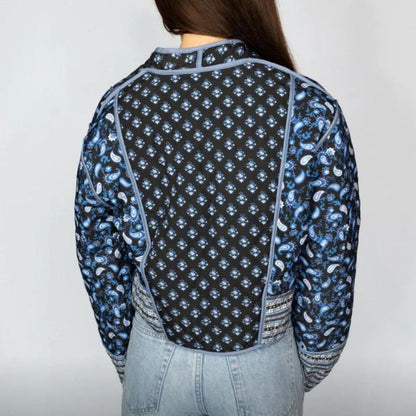 Costanza - Wendewindjacke mit Boho-Print