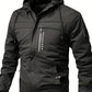 Parker - Warme Fleecejacke mit Kapuze, lässige Herren-Winterjacke für Outdoor-Aktivitäten