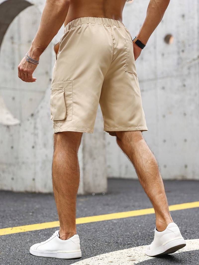 William – lässige multi-cargo-shorts für herren