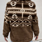 Gemusterter Fleece-Pullover – Warmer Stil mit gemütlichem Selbstvertrauen