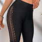 Schwarze Spitzen-Leggings - Sophie