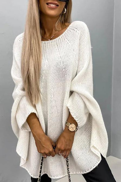 Modischer Strickpullover - Magda