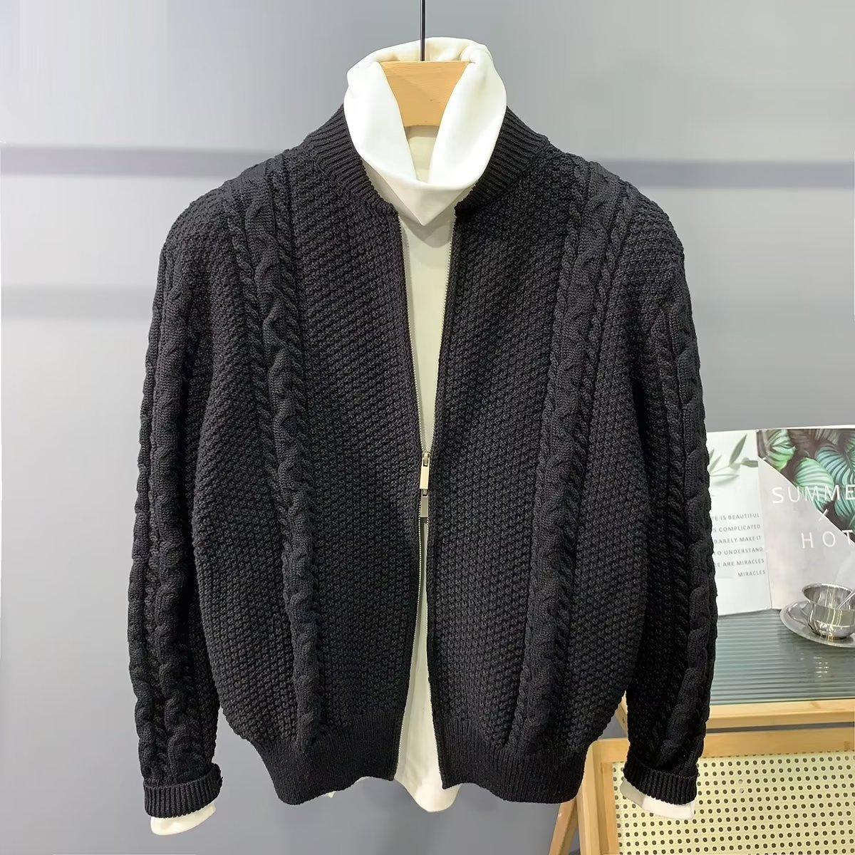 Lorenzo DualZip All-Match Cardigan