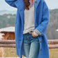 Amy - Women's Autumn Winter Warm Wind Jacket Plain Pea mit Taschen Stylish Jacket