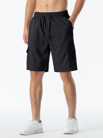 Matthew – cargo-shorts mit kordelzug im klassischen design