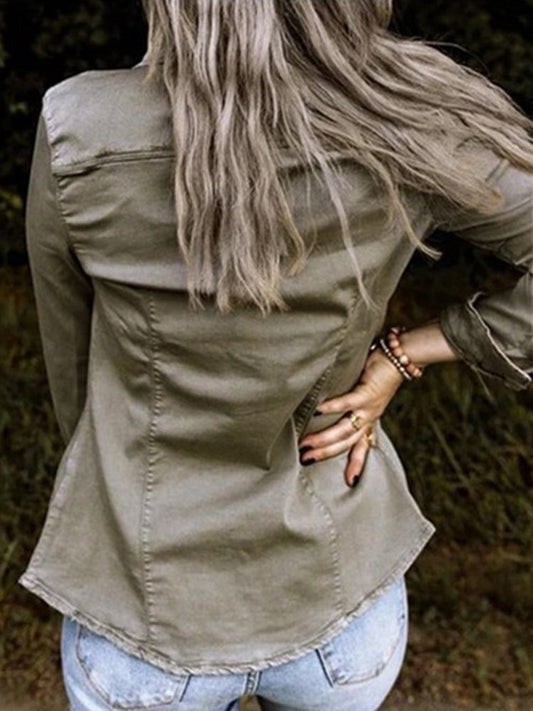 Damen Freizeitjacke mit langen Ärmeln - Dolores