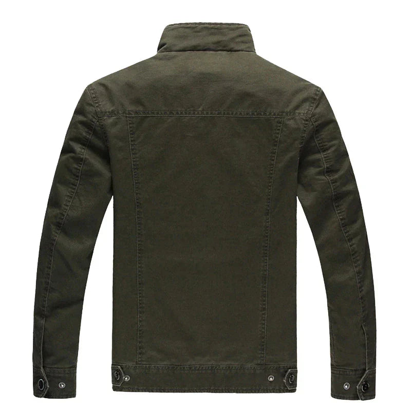 Langärmlige Bikerjacke Für Herren | Reißverschluss