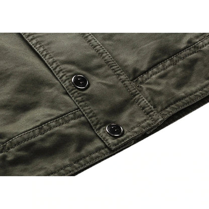 Langärmlige Bikerjacke Für Herren | Reißverschluss