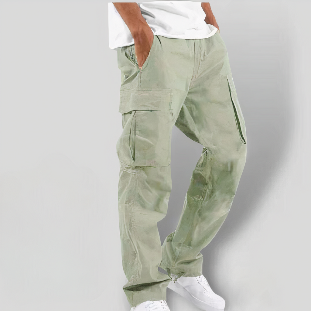 Felix - Bunte Herren Cargohose Dunkelgrau