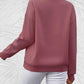 'Share your Light' Sweatshirt mit Rundhalsausschnitt in Übergröße - Helmine