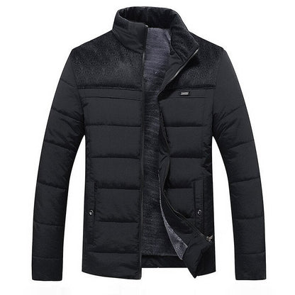 Herren Winter Steppjacke | Stehkragen